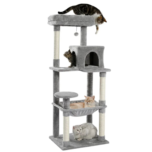 Cat Scratching Post Scratching Wood Climbing Tree Jumping Toy Ladder