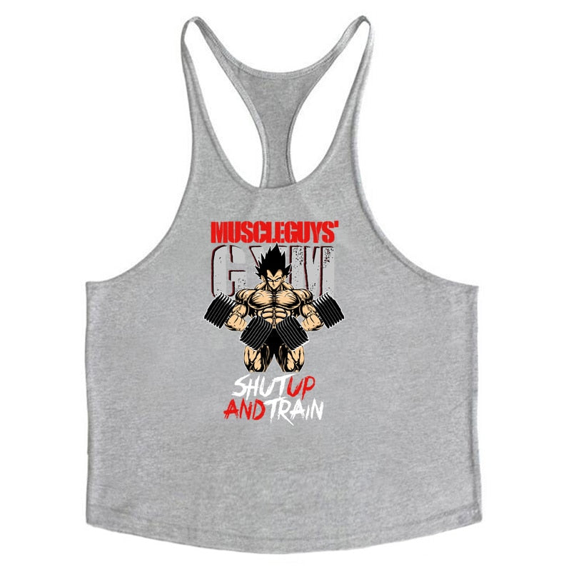 Dragon Ball Z Goku Fitness Gym Workout Tank Top