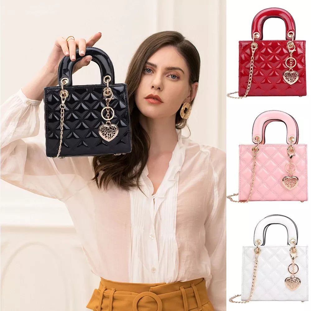 Luxury Bags Plaid Jelly Bag Candy Color Flap Mini Designed Ladies Shoulder Chain Tote Messenger Crossbody HandBag