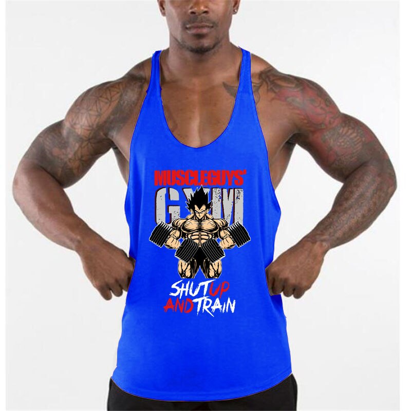 Dragon Ball Z Goku Fitness Gym Workout Tank Top