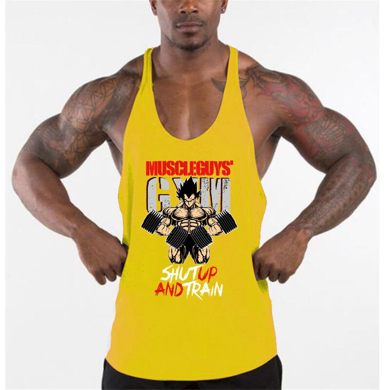 Dragon Ball Z Goku Fitness Gym Workout Tank Top