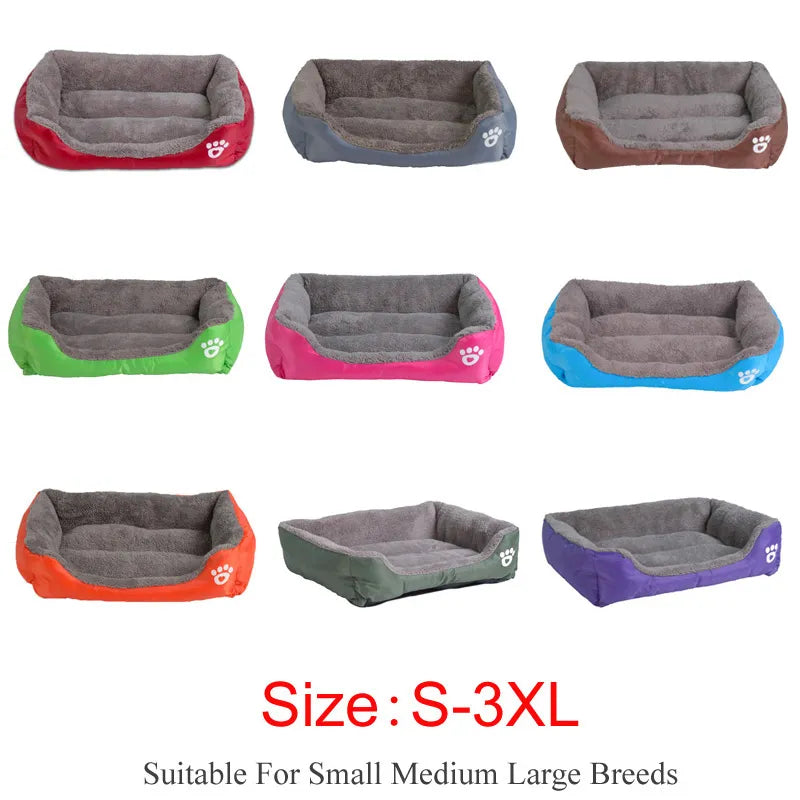 Waterproof Soft Fleece Sofa Beds for Pets Dogs and Cats