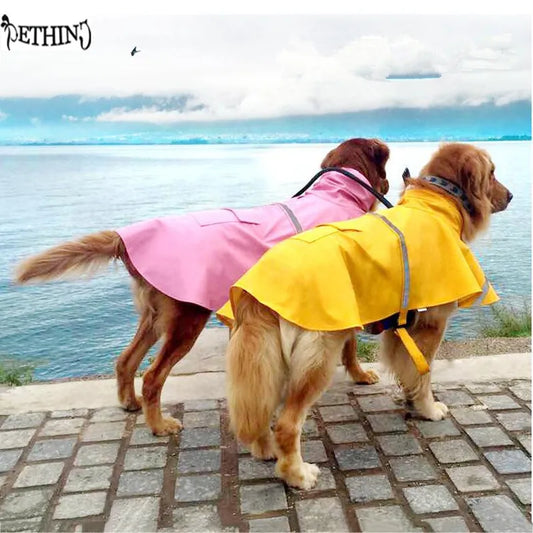 Waterproof Windproof Raincoat Dog Jacket Leisure Outdoor Pet Coat