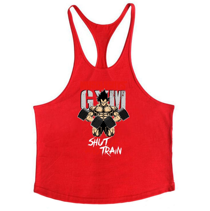 Dragon Ball Z Goku Fitness Gym Workout Tank Top