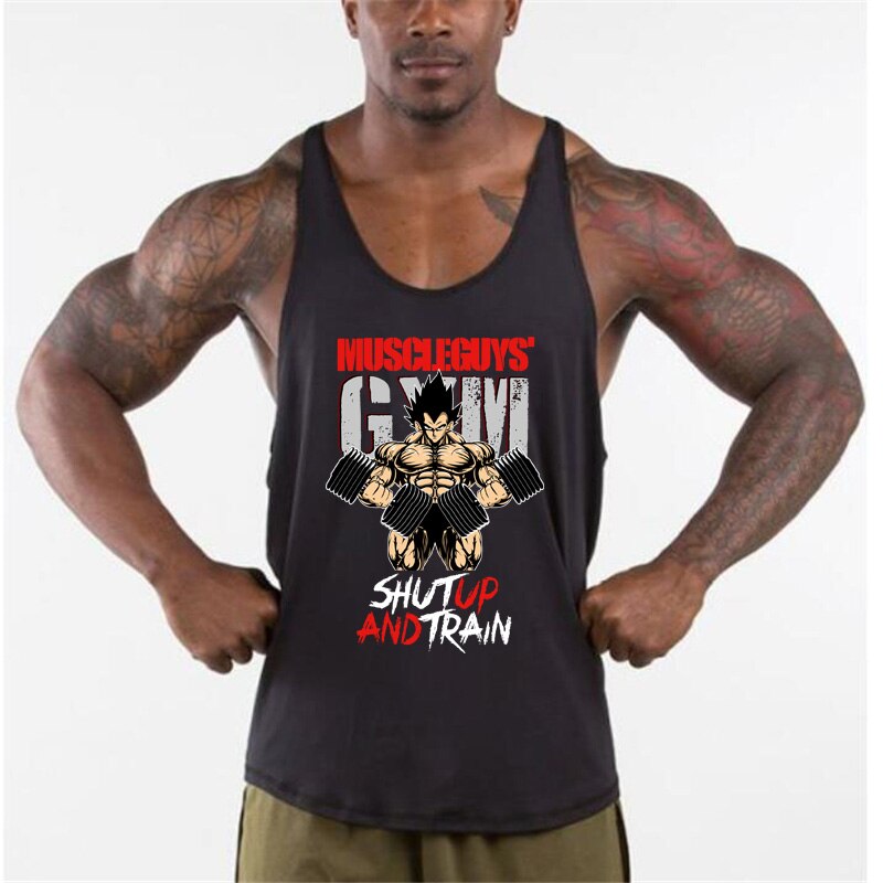 Dragon Ball Z Goku Fitness Gym Workout Tank Top