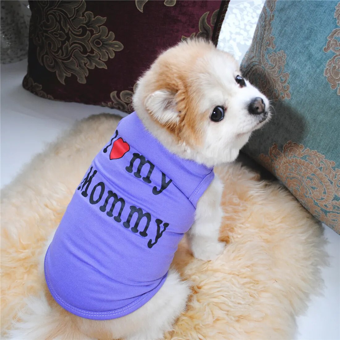 Soft Dog Cat Clothes for Small Medium Pets