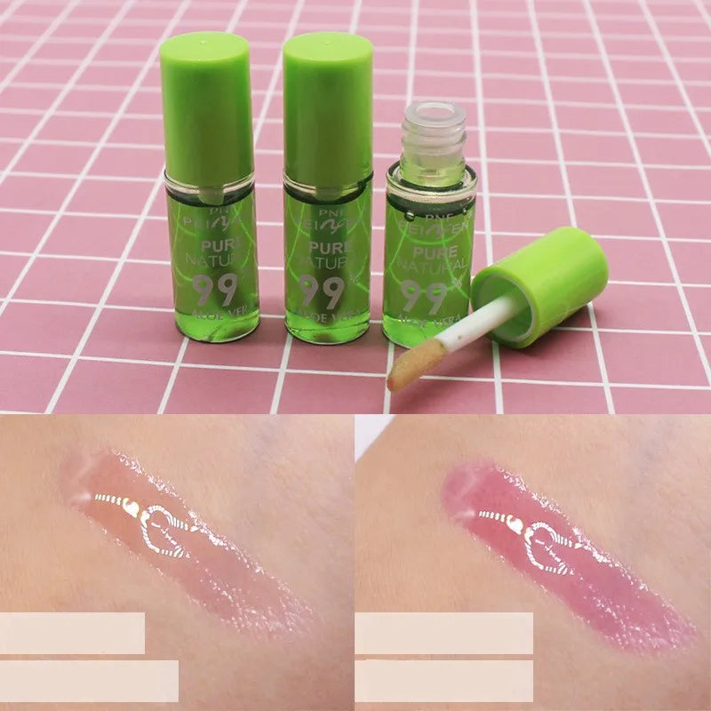 Waterproof Long Lasting Nutritious Aloe and Avocado Essence Lip Gloss Moisturizer Lip Care Lipstick