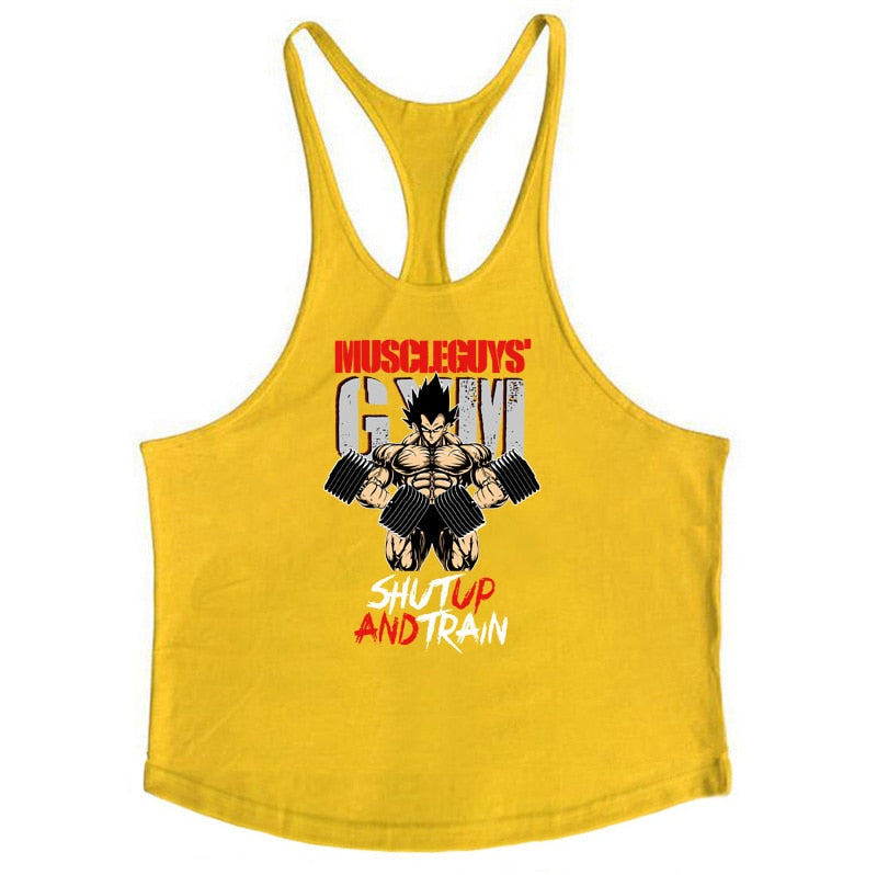 Dragon Ball Z Goku Fitness Gym Workout Tank Top