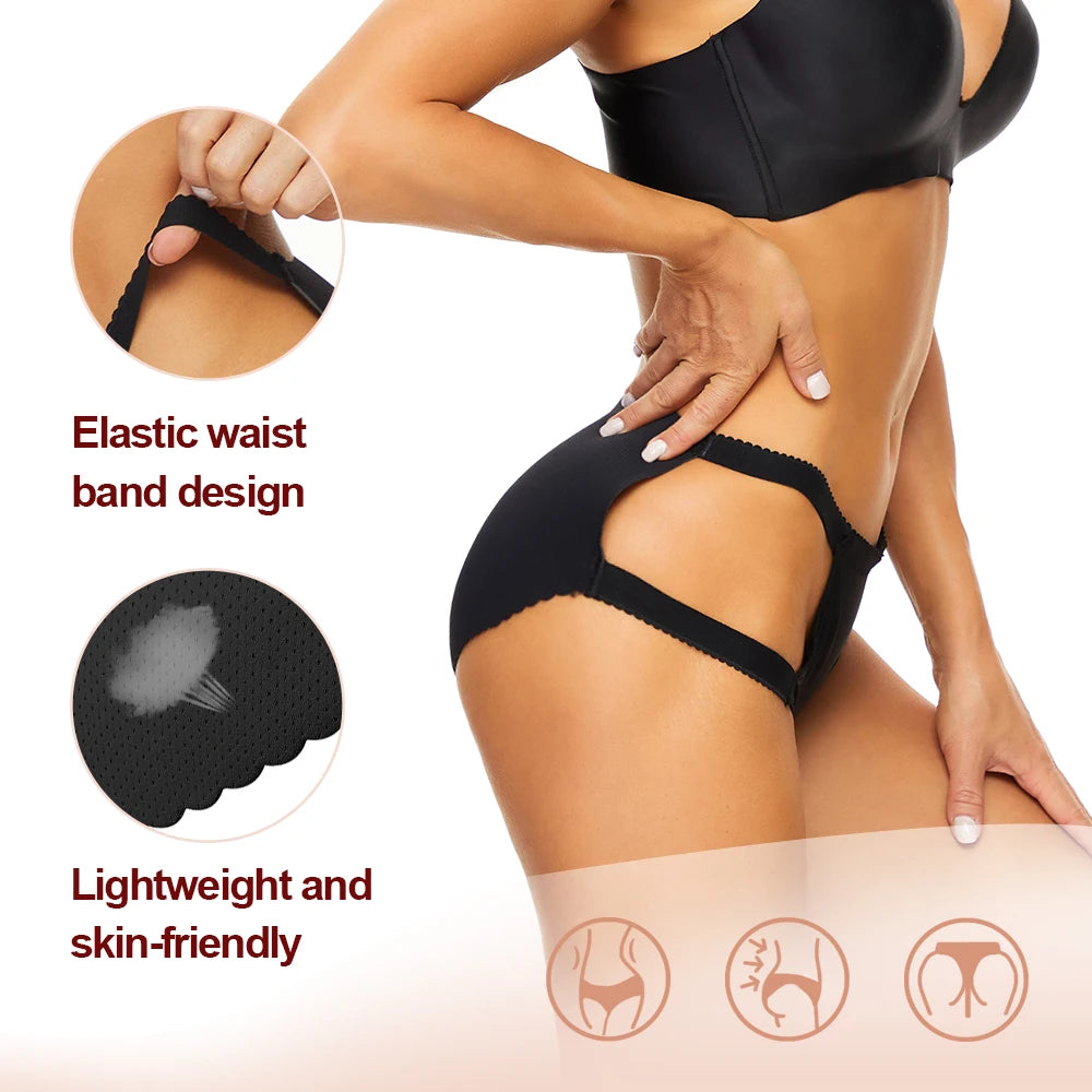 Shapewear Butt Booty Lifter Panty Buttock Hip Enhancer Fake Booty Pad Panty Body Shaper