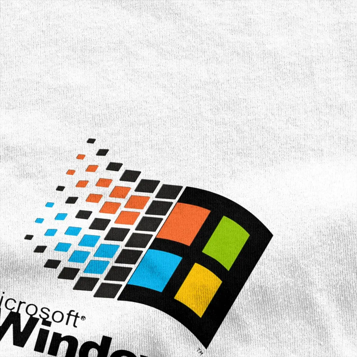 Windows 95 T Shirt Crewneck 100% Cotton