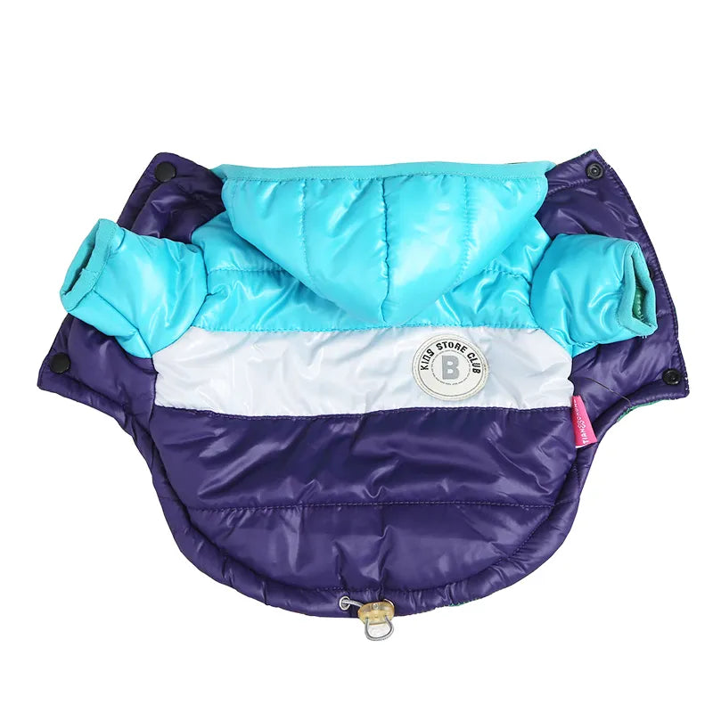 Winter Waterproof Pet Hoodie Jacket Coat for Dogs and Cats