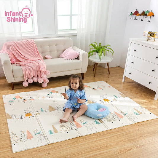 Non-Toxic Foldable Portable Reversible Baby Play Mat