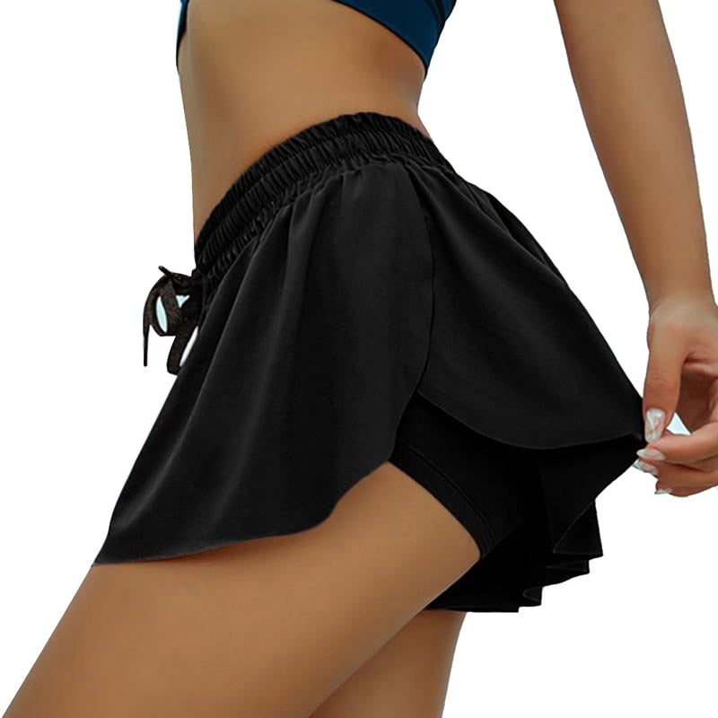 Yoga Skirt Shorts Running Cycling Biker Shorts Quick Dry Shorts Gym Sport Shorts