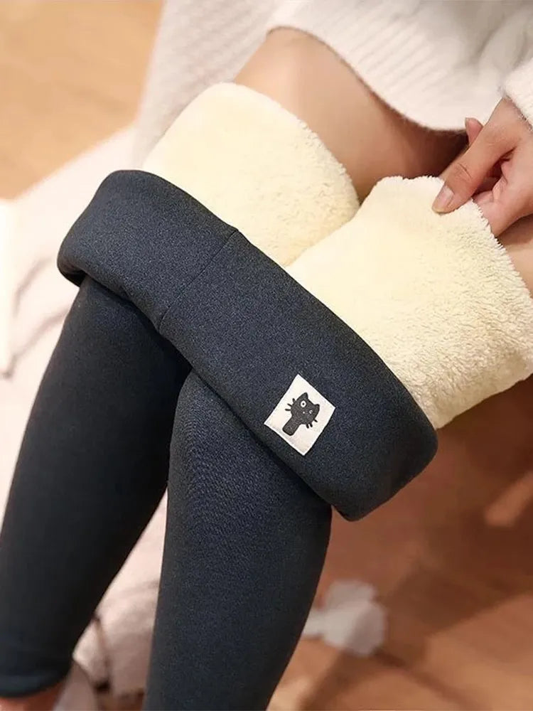 Comfortable Warm Stretchy Hight Waist Leggings Pants