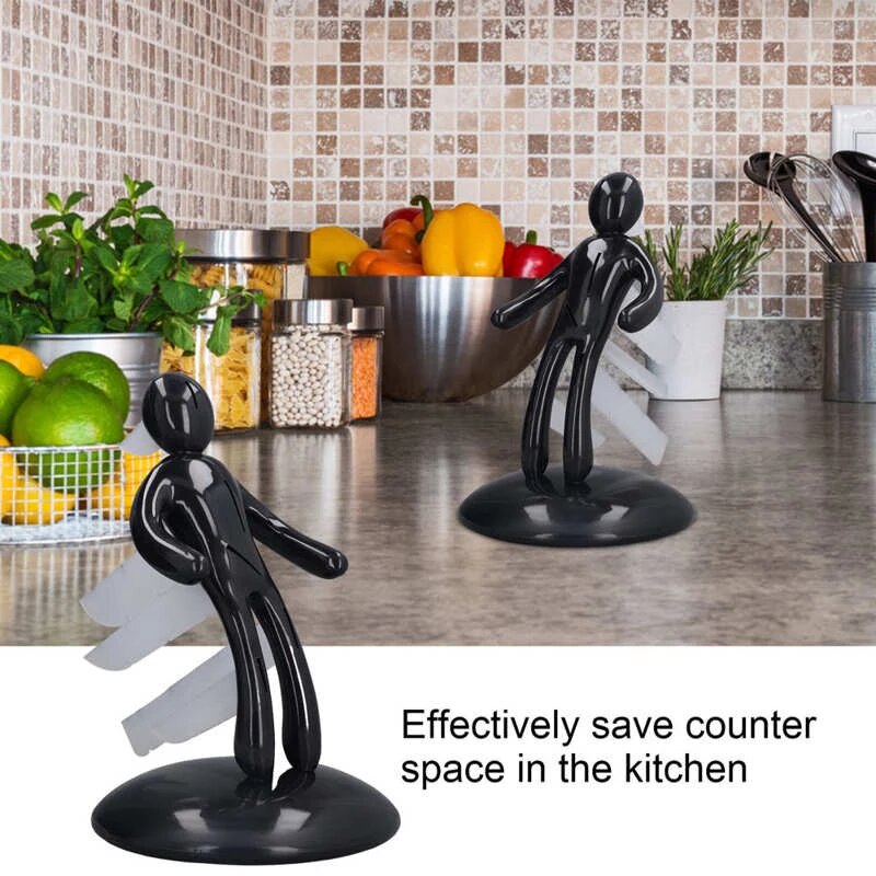 Multifunctional Kitchen Man-shaped Knife Holder Set Organizer Kitchen Decor