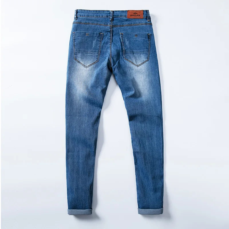 Stretch Skinny Jeans Casual Slim Fit Denim Pants