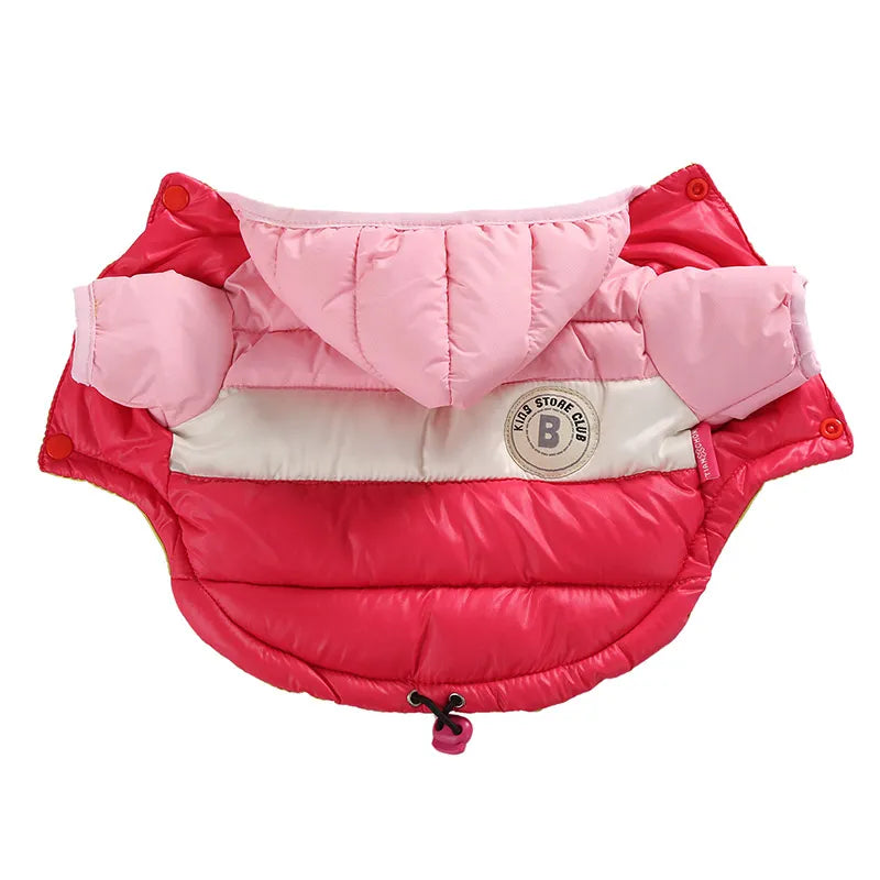 Winter Waterproof Pet Hoodie Jacket Coat for Dogs and Cats