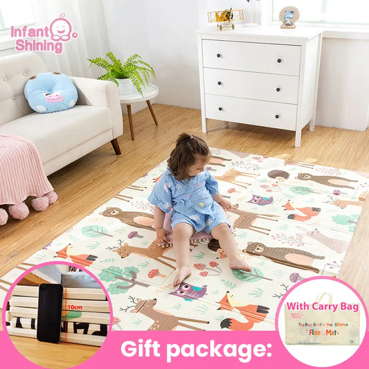 Non-Toxic lightweight Foldable Portable Reversible Play Mat