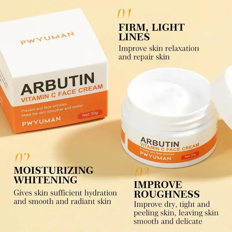 Vitamin C Whitening Moisturizing Face Cream for Melasma Melanin Dark Spots Acne Marks