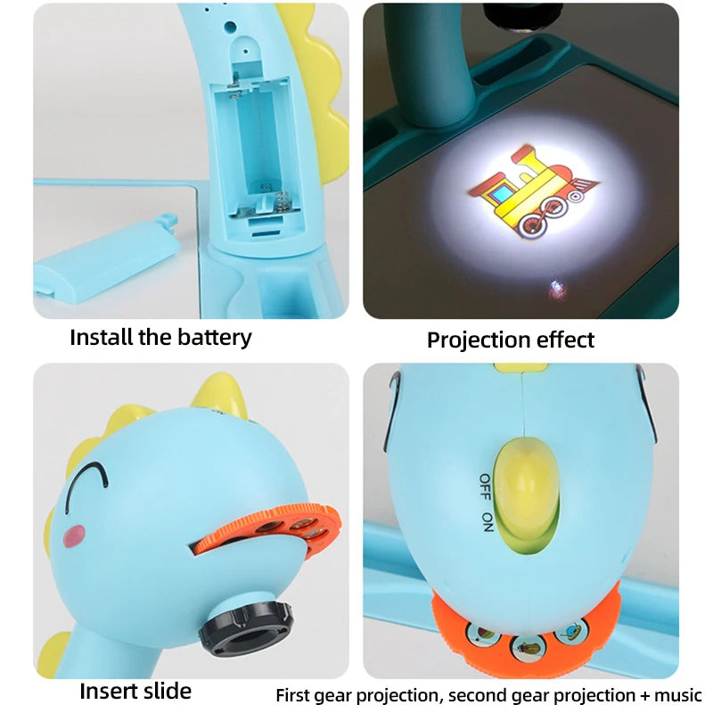 Projector Drawing Table Set