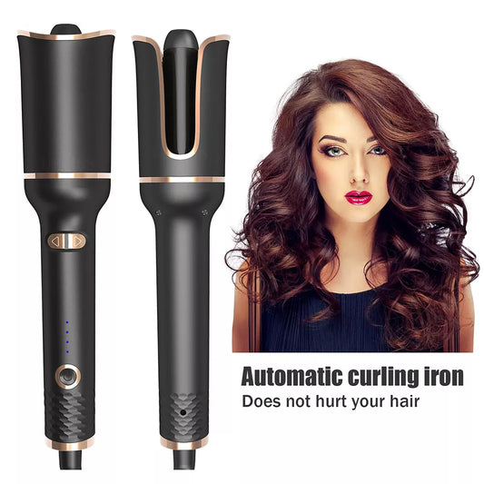 Auto Rotating Ceramic Hair Curler Automatic Curling Iron Styling Curler Hair Iron Curling Wand Air Spin and Curl