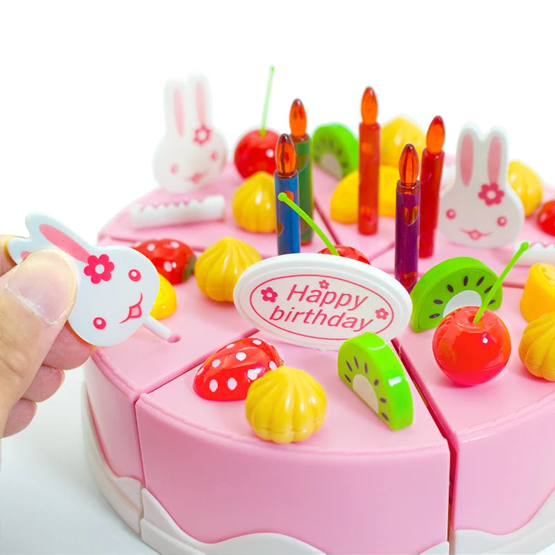 Toy Birthday Cake Sweets Tea Play Sets