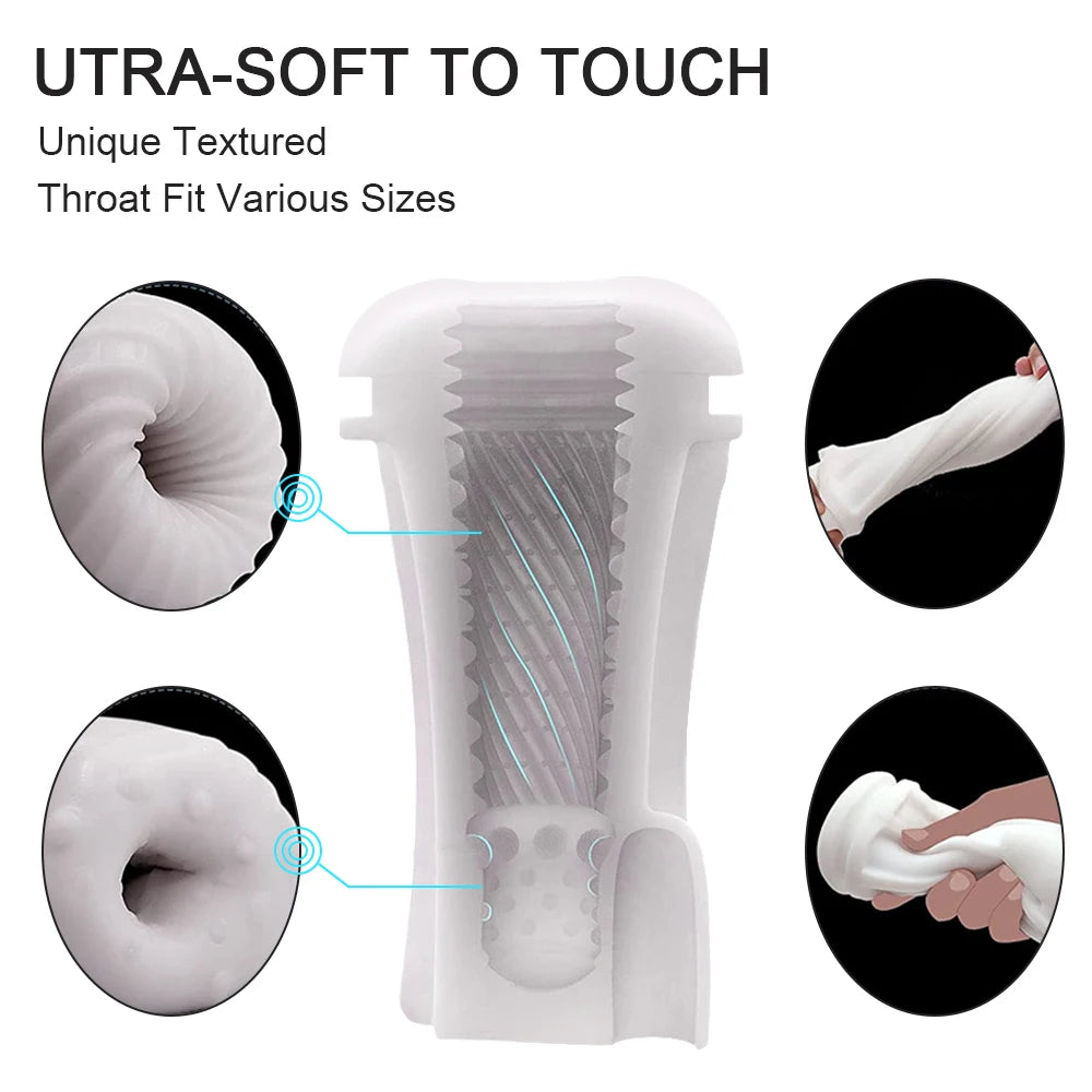 Automatic Male Sucking Mastubator Vibration Blowjob Machine Masturbation Cup Sex Toy Adult Goods for Men Masturbate Supplies