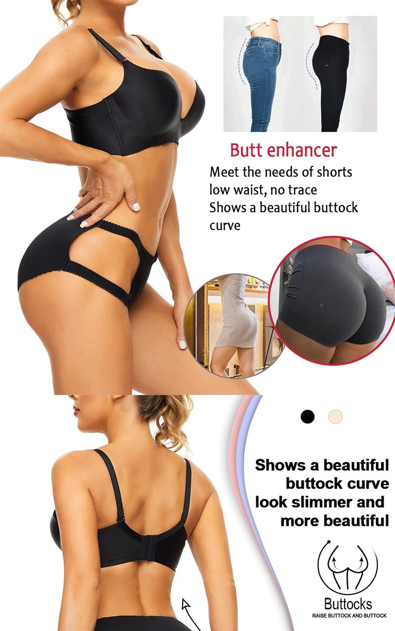 Shapewear Butt Booty Lifter Panty Buttock Hip Enhancer Fake Booty Pad Panty Body Shaper