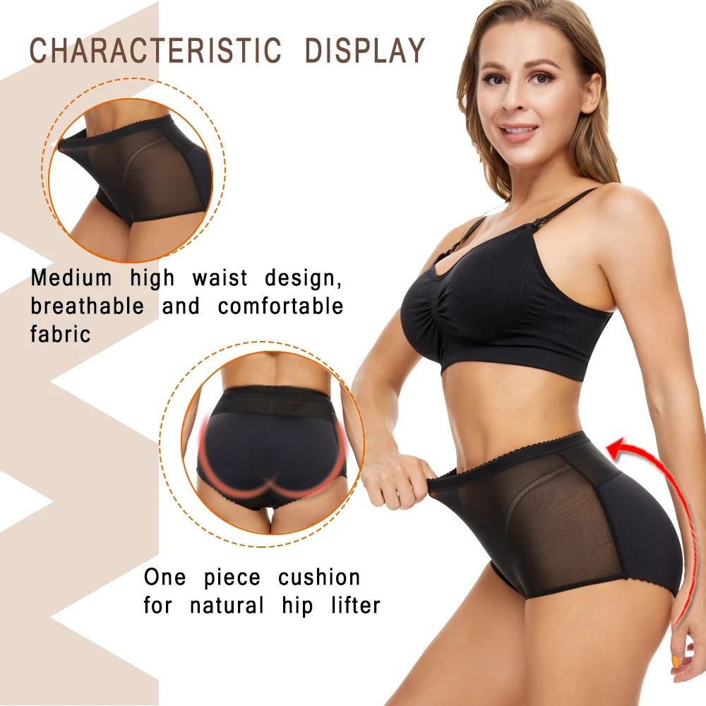 Shapewear Butt Booty Lifter Panty Buttock Hip Enhancer Fake Booty Pad Panty Body Shaper