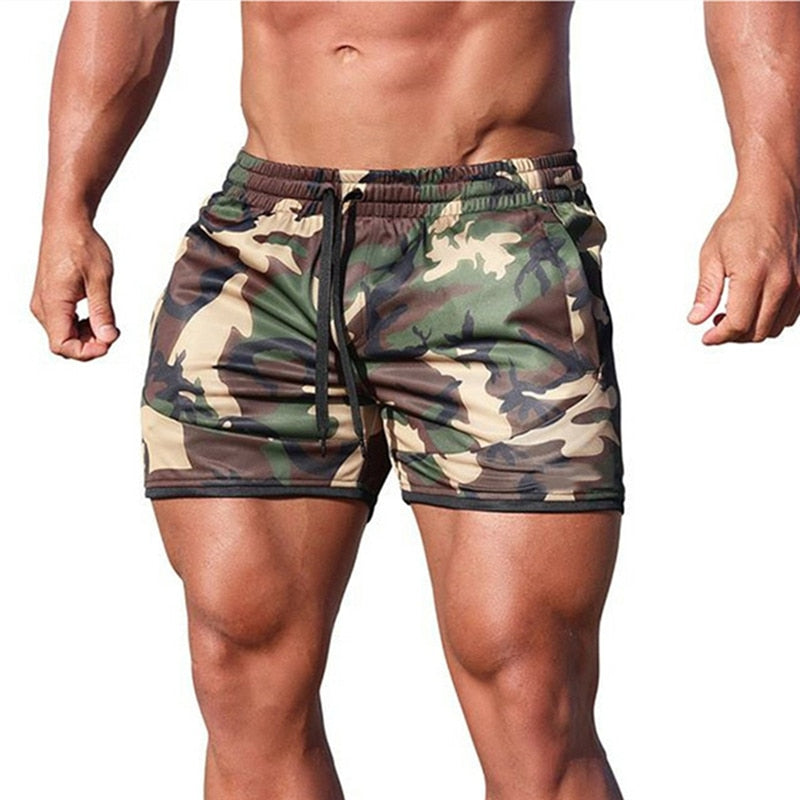 Breathable Quick-Drying Slim Fit Fitness Gym Shorts Sweatpants