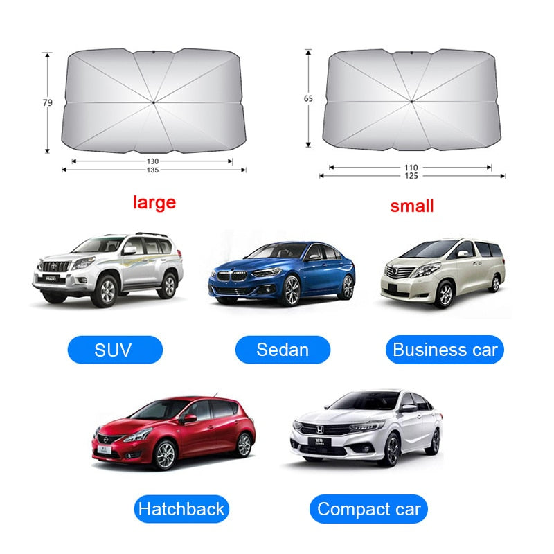 Car Sunshade Sun Protector Windshield Protection Accessories