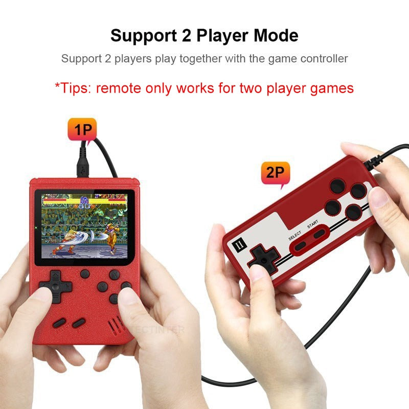 Mini Game Machine, Handheld Game Console with 800 Classical Games