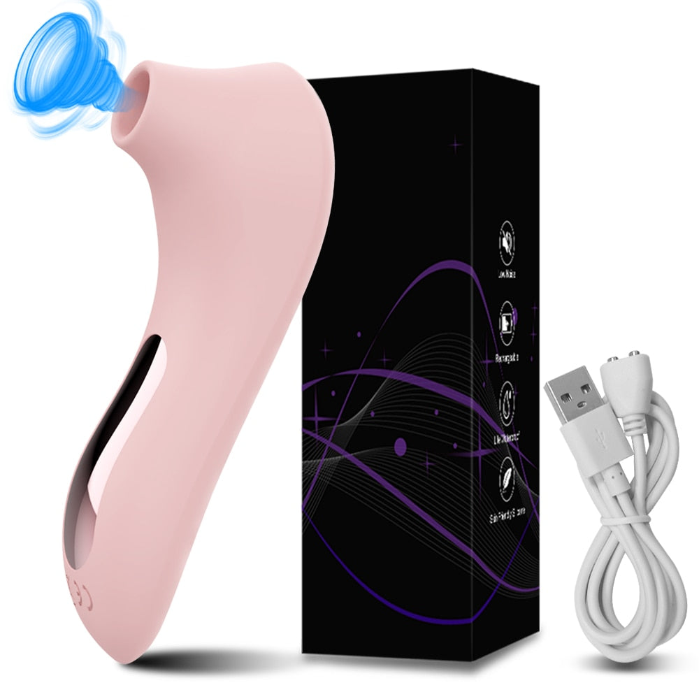 Clitoris and Nipple Stimulator Vibrator Sucker