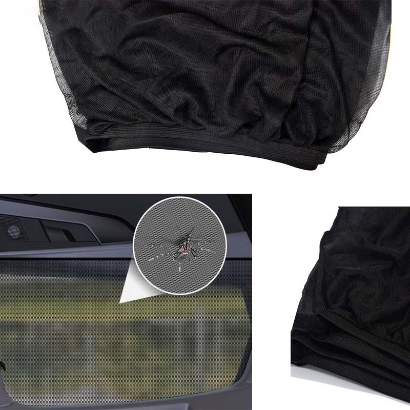 2pcs Auto UV Protector Car Sunshade Curtain Side Window Protection