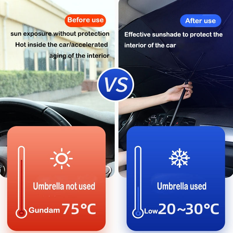 Car Sunshade Sun Protector Windshield Protection Accessories