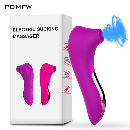 Clitoris and Nipple Stimulator Vibrator Sucker