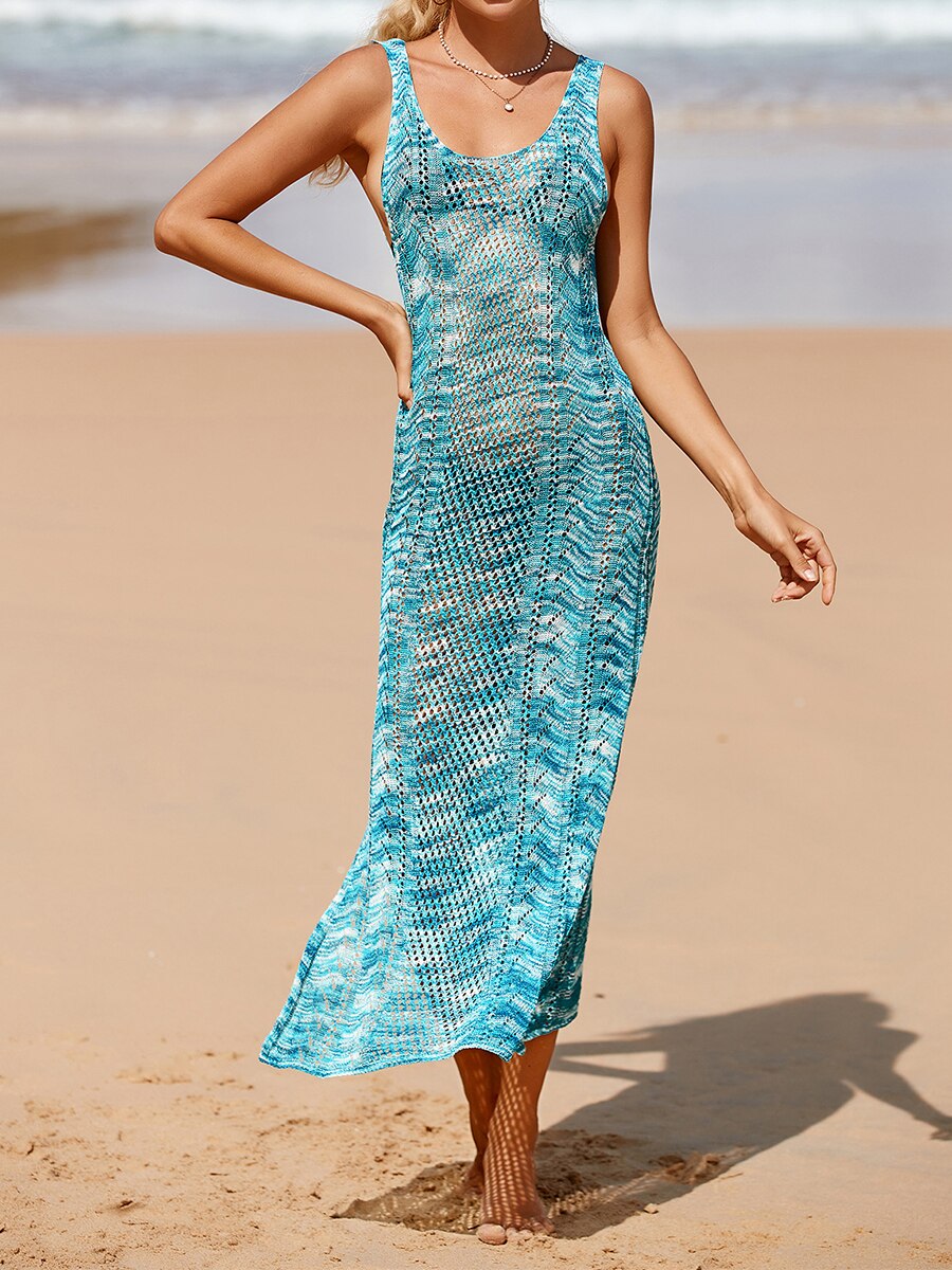 See-through Cover-up Summer Beach Dress