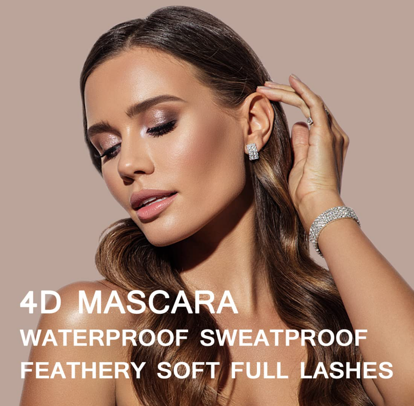 Black 4D Silk Fiber Waterproof Mascara