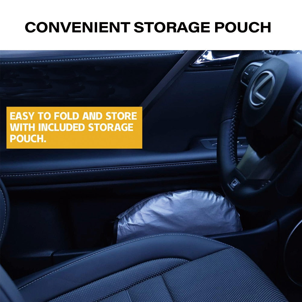 Car Window Sunshade Cover Sun Shade Windshield Visor Protector Windscreen Folding Auto UV Protection