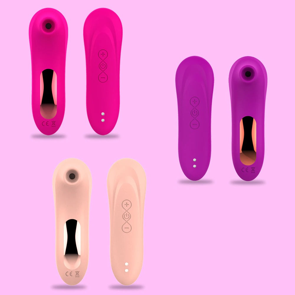 Clitoris and Nipple Stimulator Vibrator Sucker