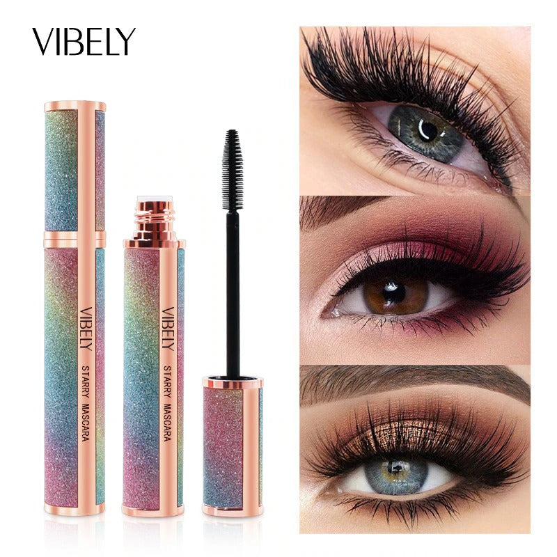 Black 4D Silk Fiber Waterproof Mascara